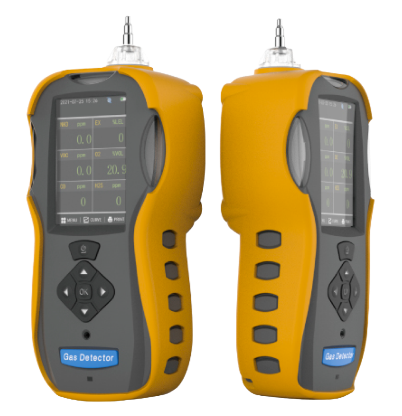 6-in-1 portable multi-gas detector